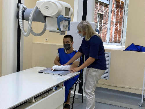 Завершается модернизация рентгеновской службы больницы имени Соловьева